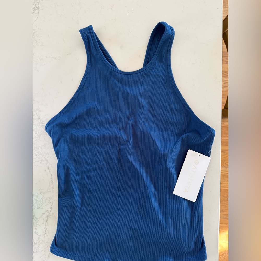 Athleta Deep Blue Racerback Tank